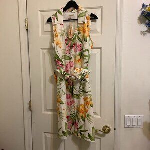 Tommy Bahama floral print dress Size 14